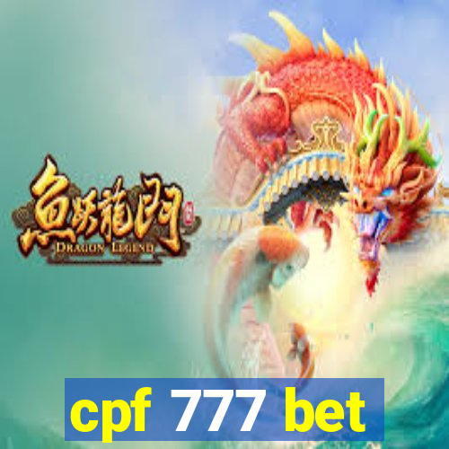 cpf 777 bet