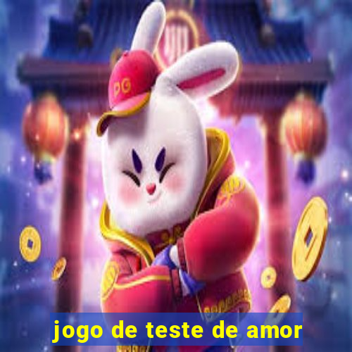 jogo de teste de amor