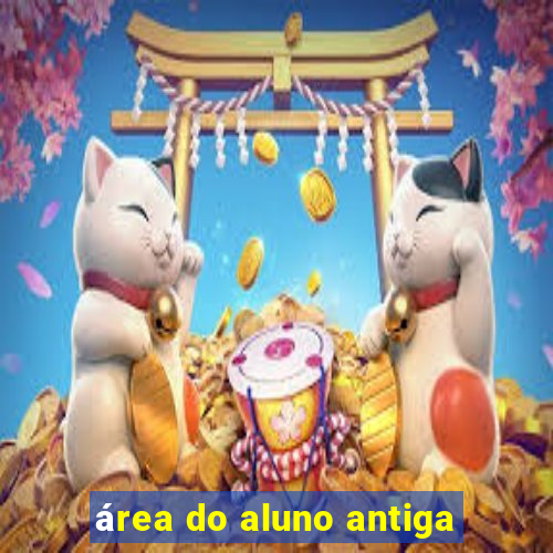 área do aluno antiga