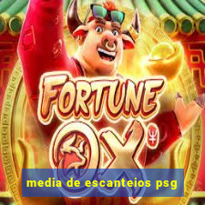 media de escanteios psg