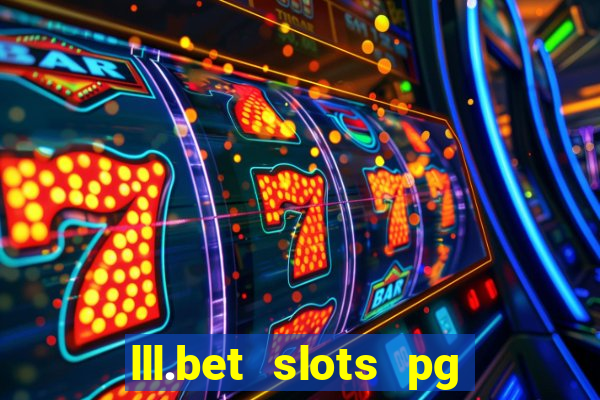 lll.bet slots pg online games