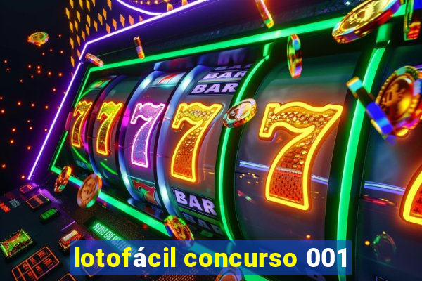 lotofácil concurso 001