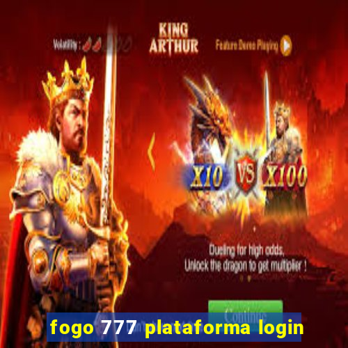 fogo 777 plataforma login