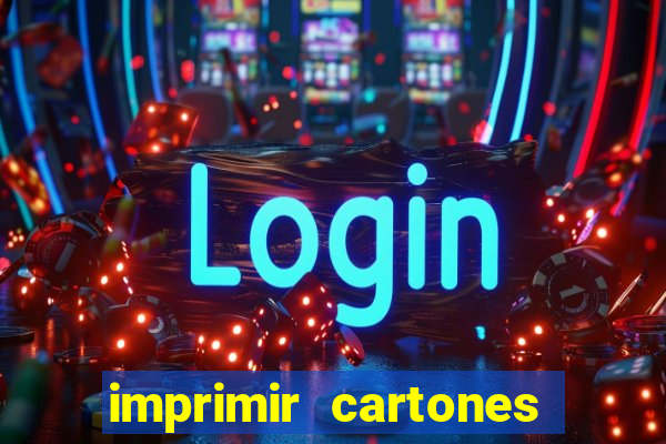 imprimir cartones de bingo