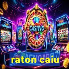 raton caiu