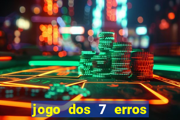 jogo dos 7 erros para manipuladores de alimentos