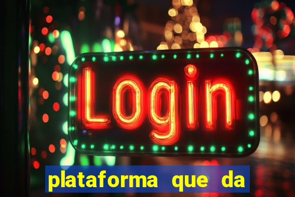 plataforma que da para depositar 1 real