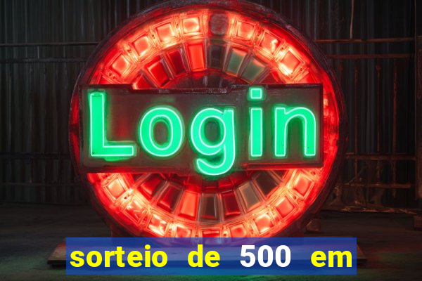 sorteio de 500 em cash toda segunda feira novibet como funciona