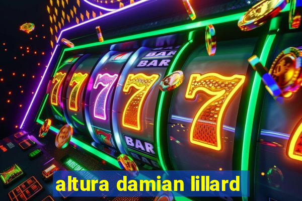 altura damian lillard